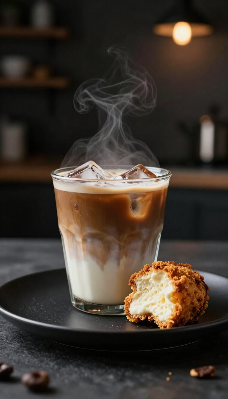 vanilla iced coffee recipe - step 2